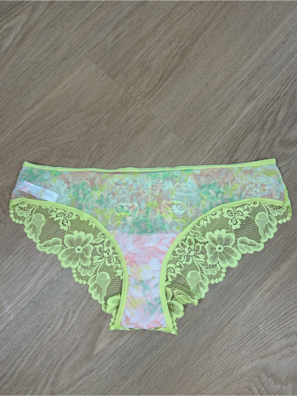 Adore Me Lace Mesh Panty L